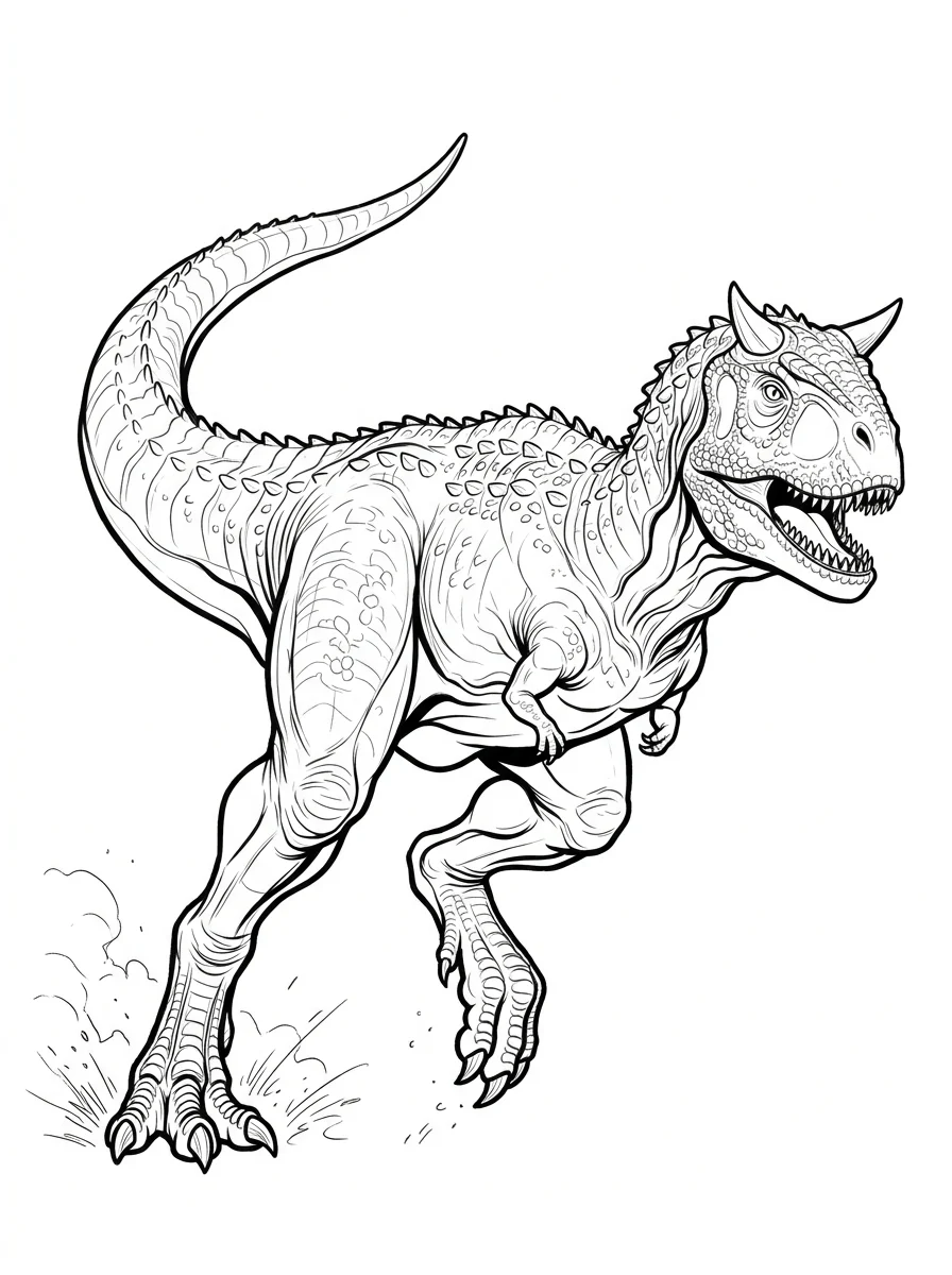 Desenhos de Dinossauro Realista para colorir 29