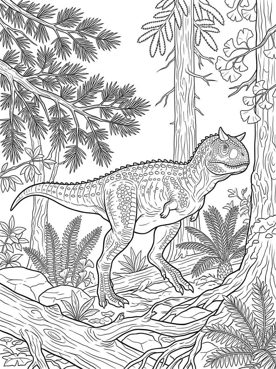 Desenhos de Dinossauro Realista para colorir 31