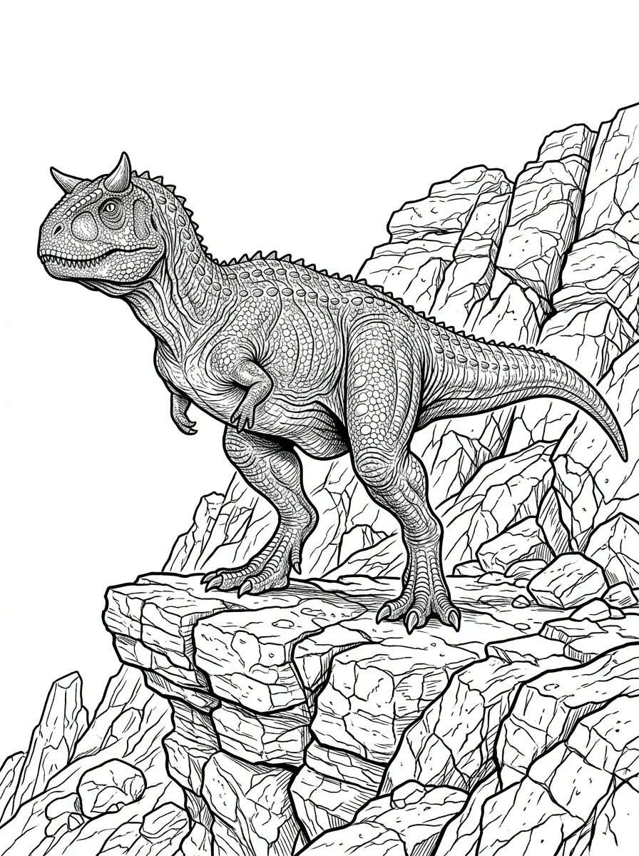 Desenhos de Dinossauro Realista para colorir 32