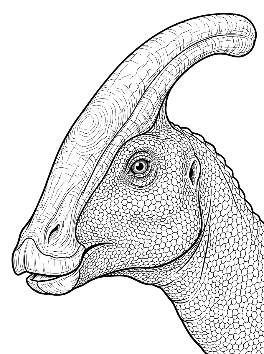 Desenhos de Dinossauro Realista para colorir 57