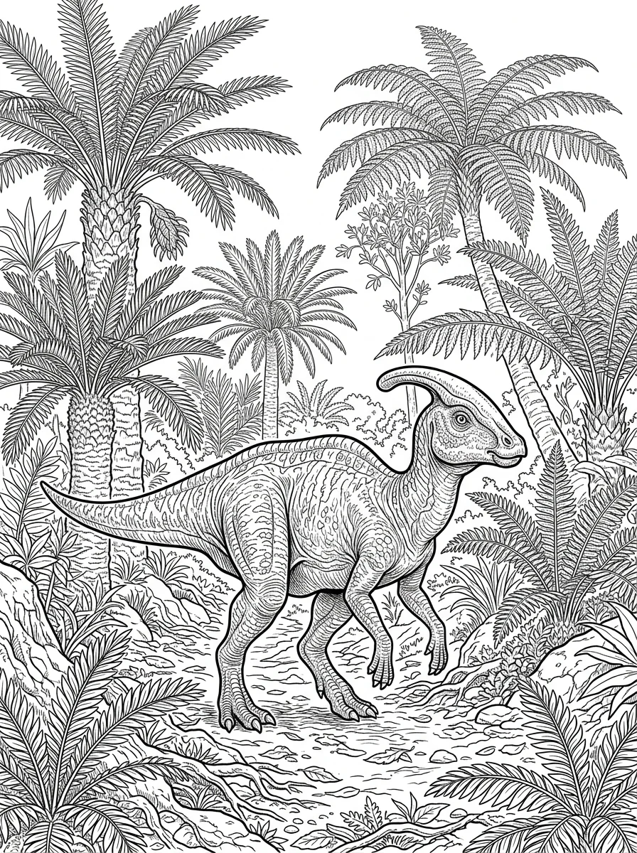 Desenhos de Dinossauro Realista para colorir 59