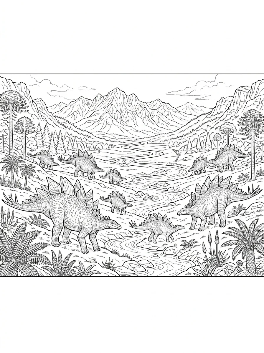 Desenhos de Dinossauro Realista para colorir 69