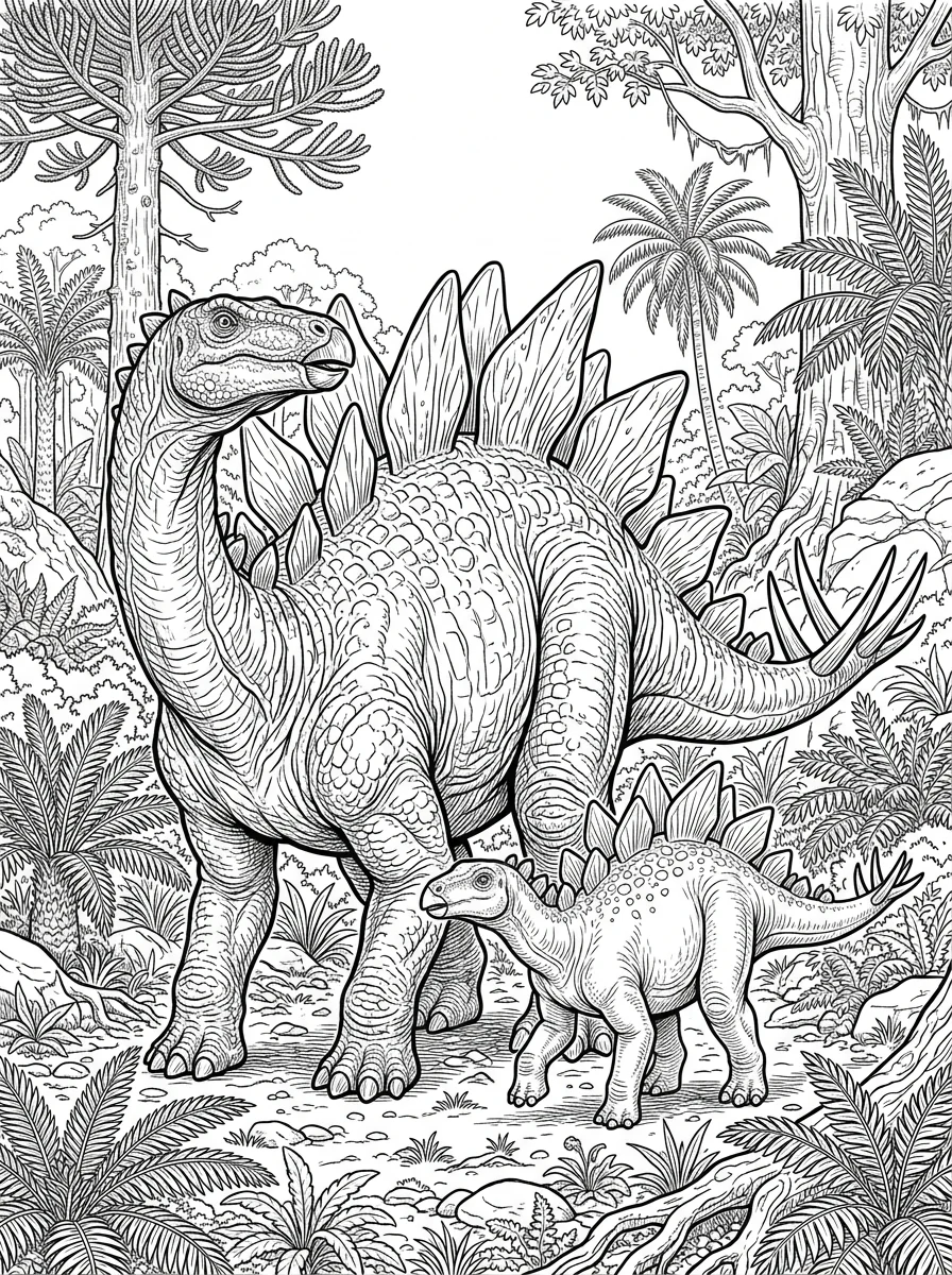 Desenhos de Dinossauro Realista para colorir 70
