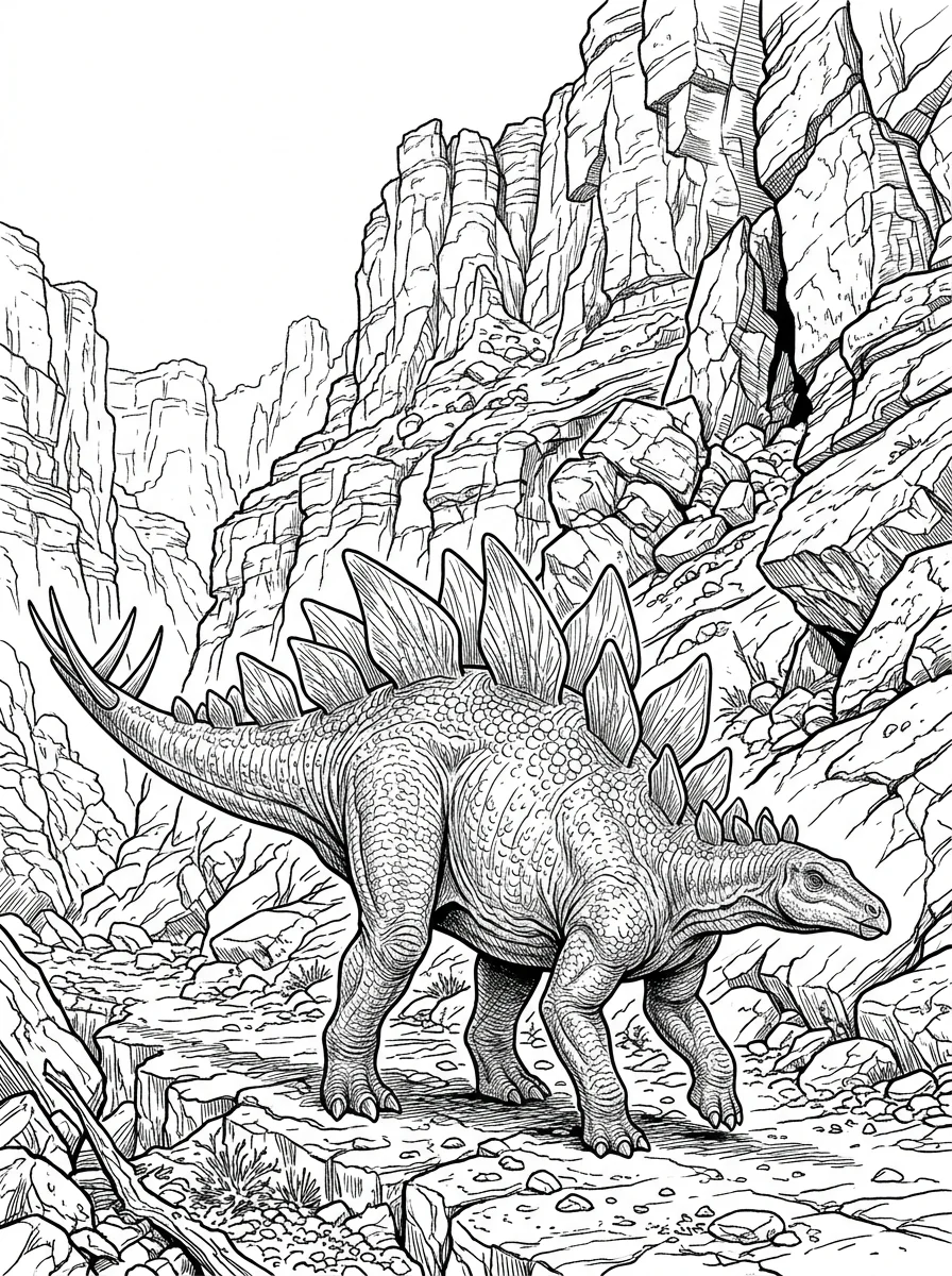 Desenhos de Dinossauro Realista para colorir 72
