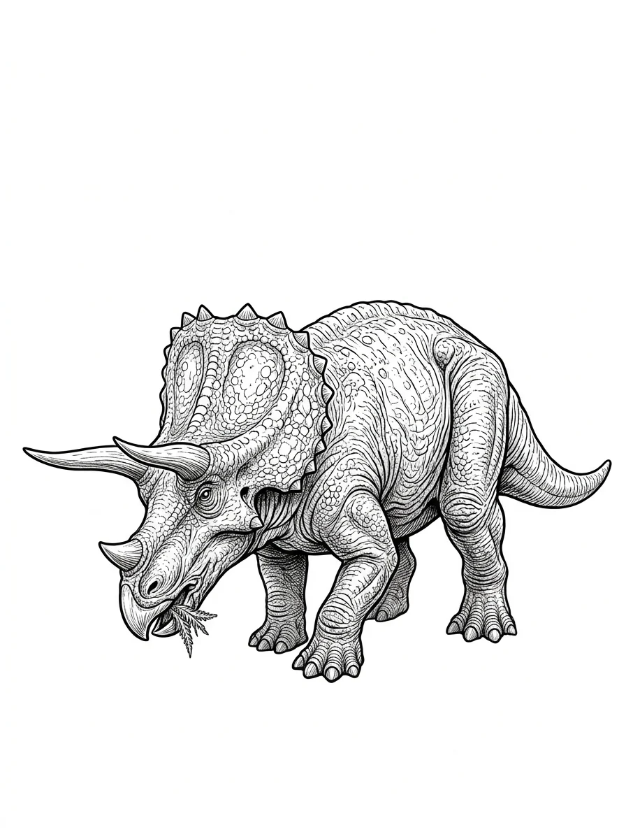 Desenhos de Dinossauro Realista para colorir 79
