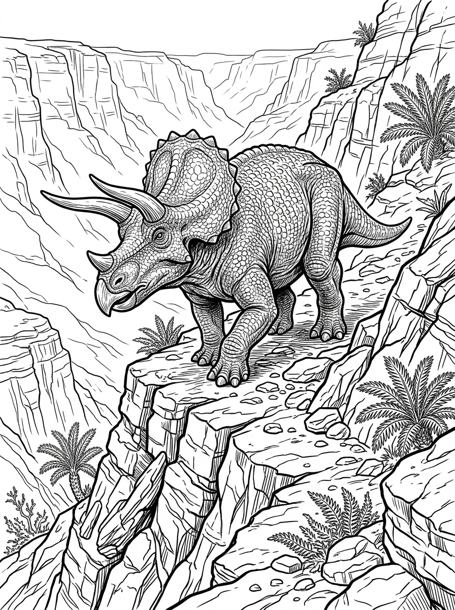 Desenhos de Dinossauro Realista para colorir 86