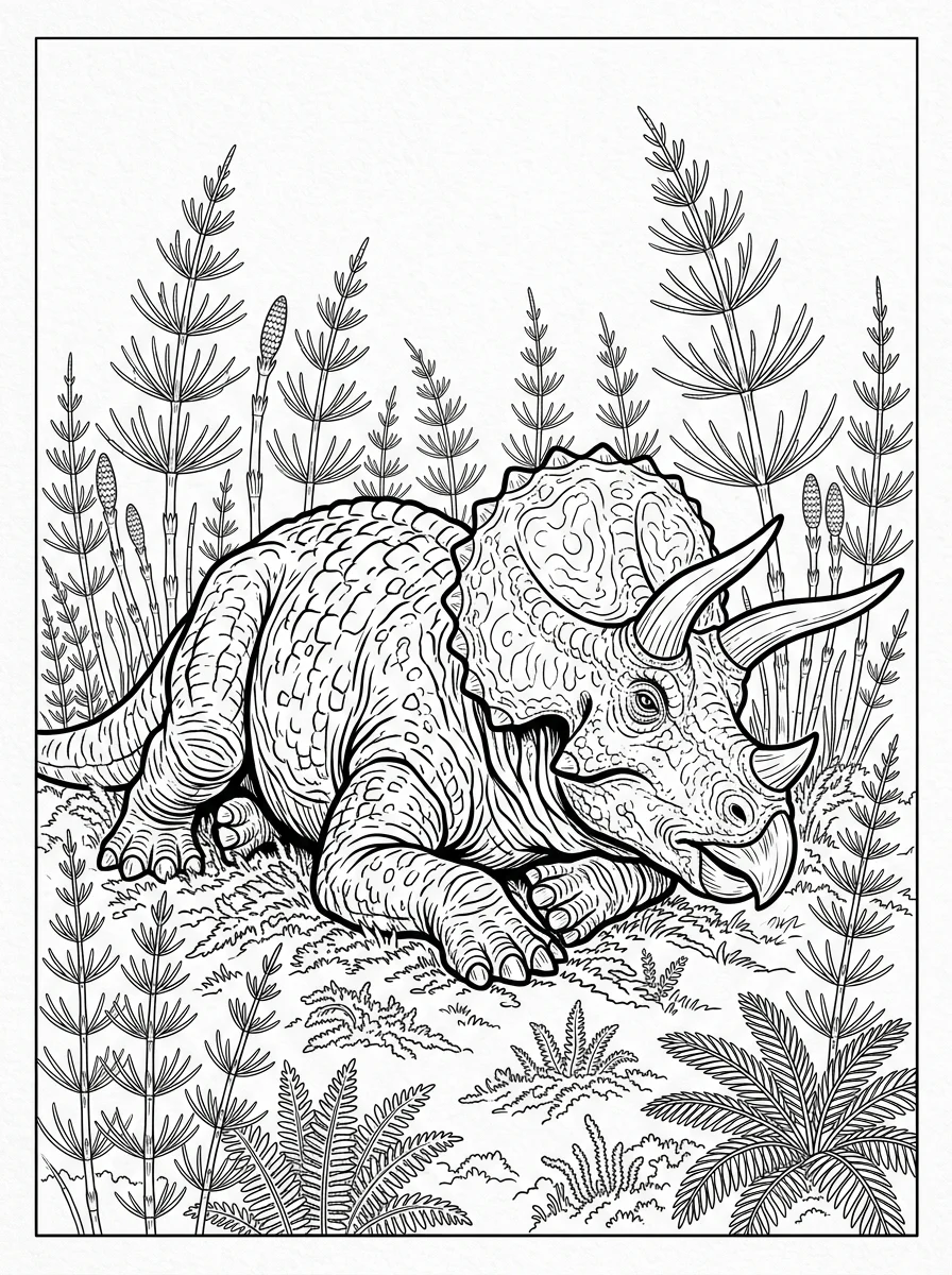 Desenhos de Dinossauro Realista para colorir 87