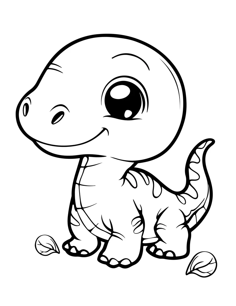 Desenhos de Dinossauros para colorir 47