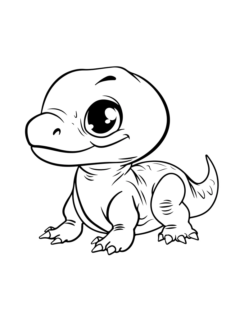 Desenhos de Dinossauros para colorir 49