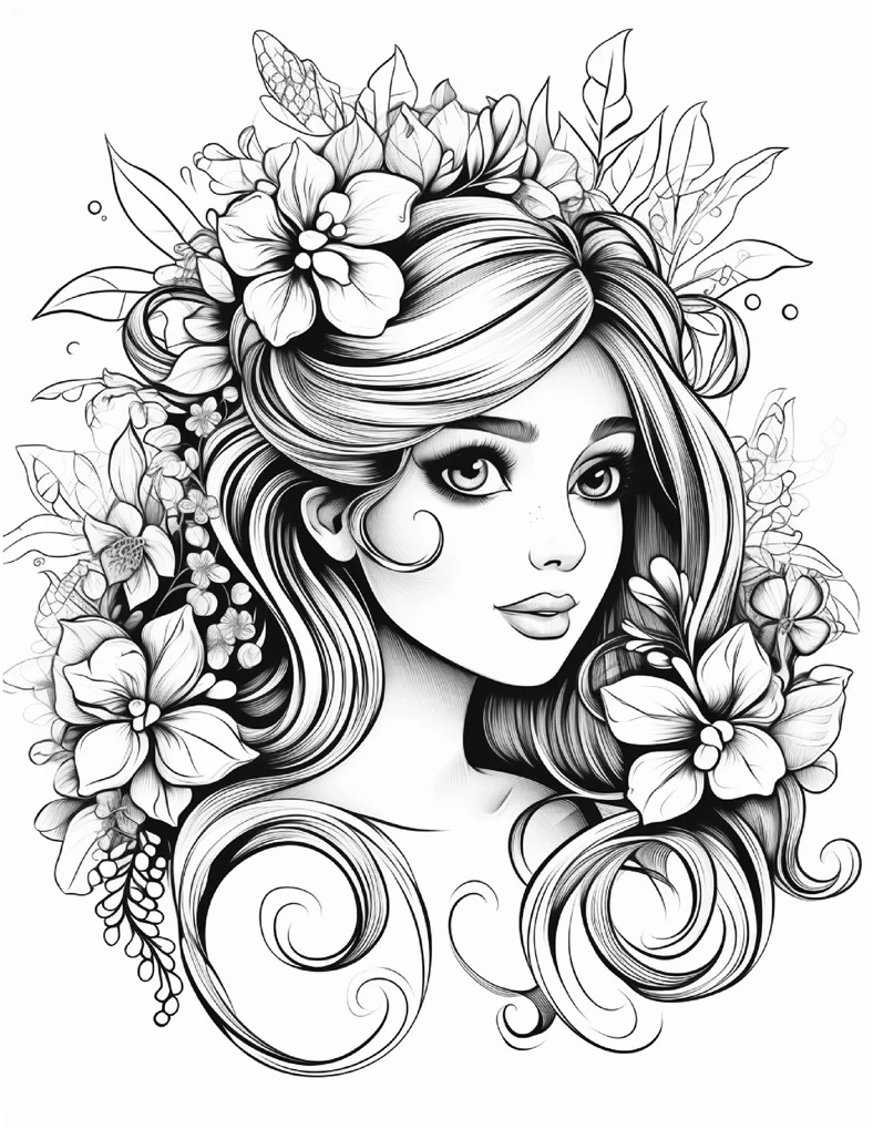 Desenhos de Fadas para colorir 64