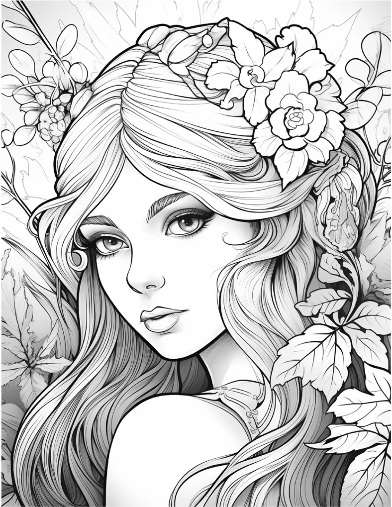 Desenhos de Fadas para colorir 85