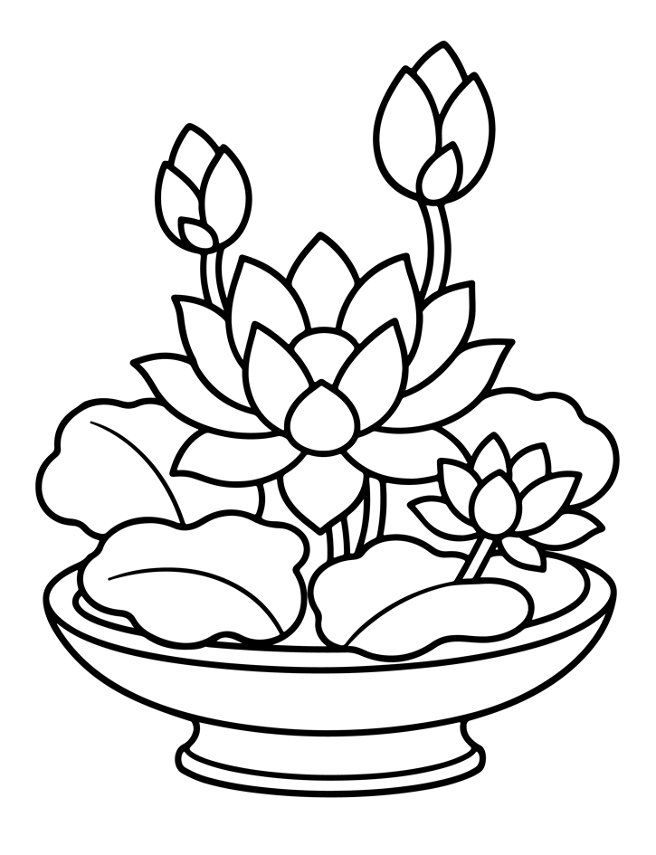 Desenhos de Flores para colorir 28
