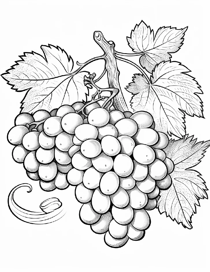 Desenhos de Frutas para colorir 16