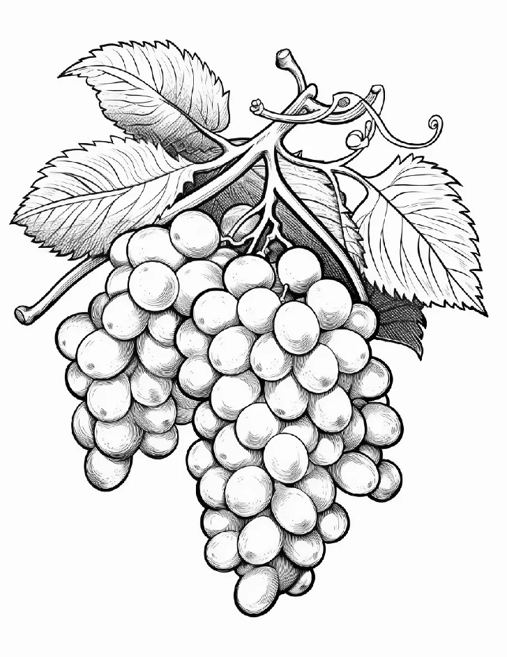 Desenhos de Frutas para colorir 17