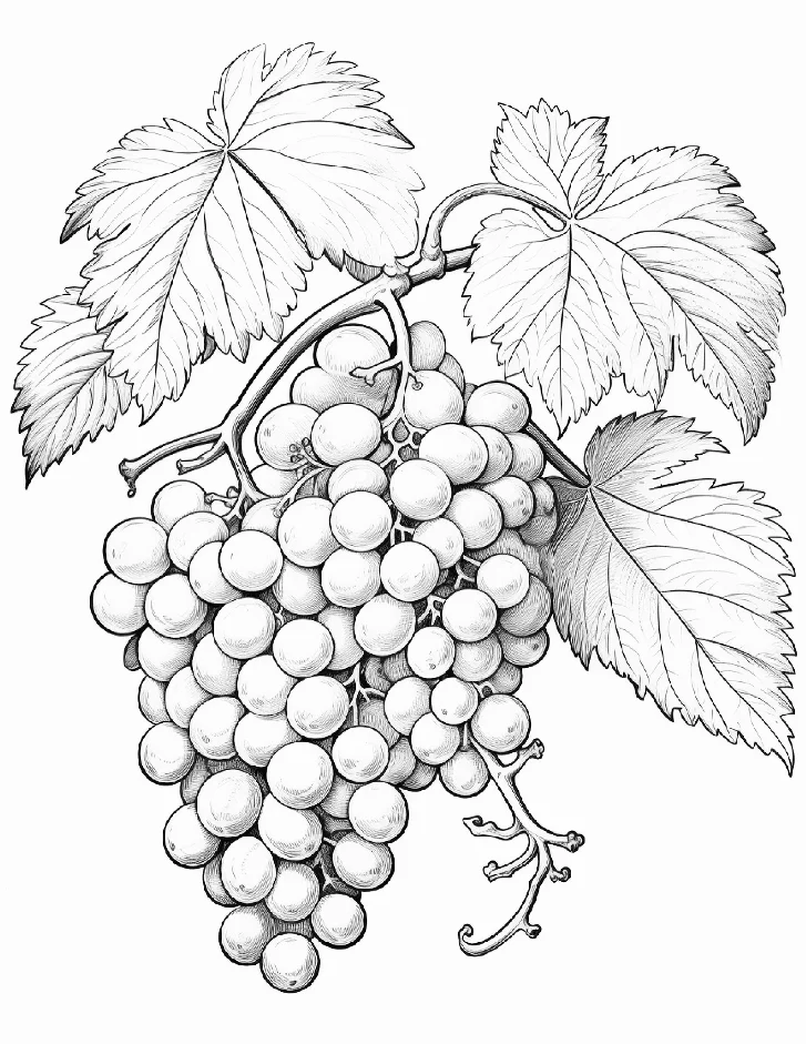 Desenhos de Frutas para colorir 18