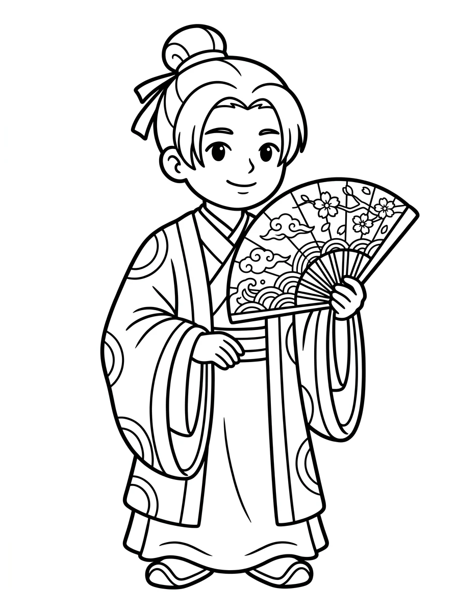 Desenhos de Maomao Apotecária para colorir 43