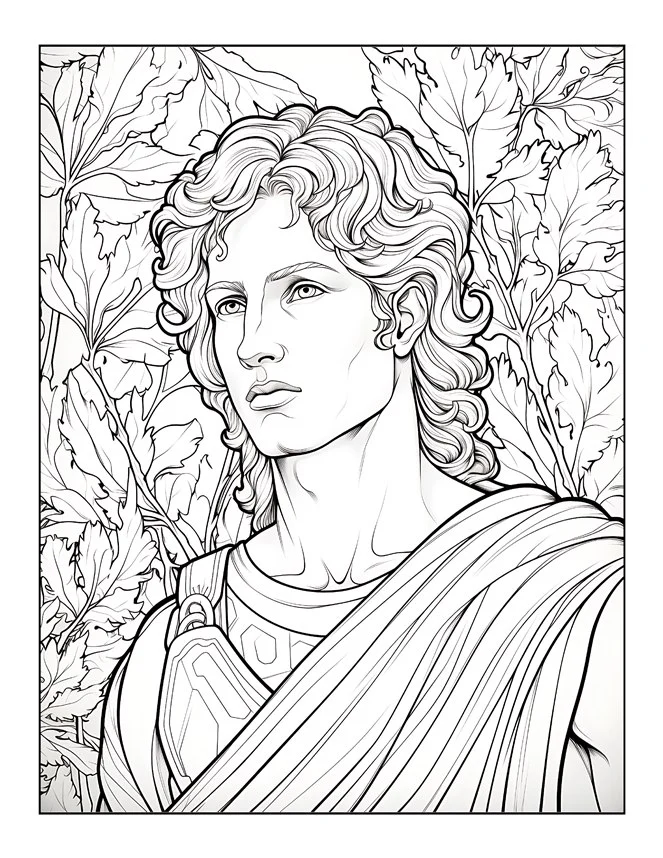 Desenhos de Mitologia Grega para colorir 53
