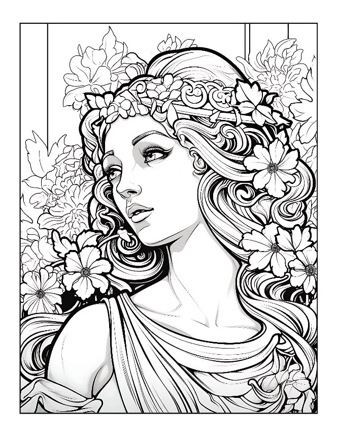 Desenhos de Mitologia Grega para colorir 6