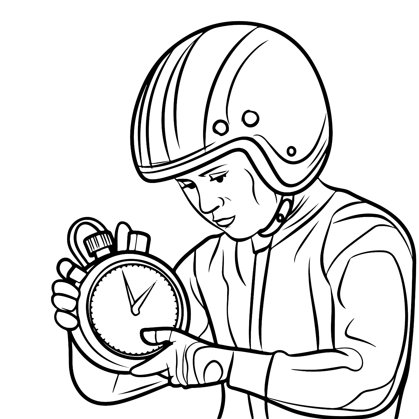 Desenhos de Motocross para colorir 33