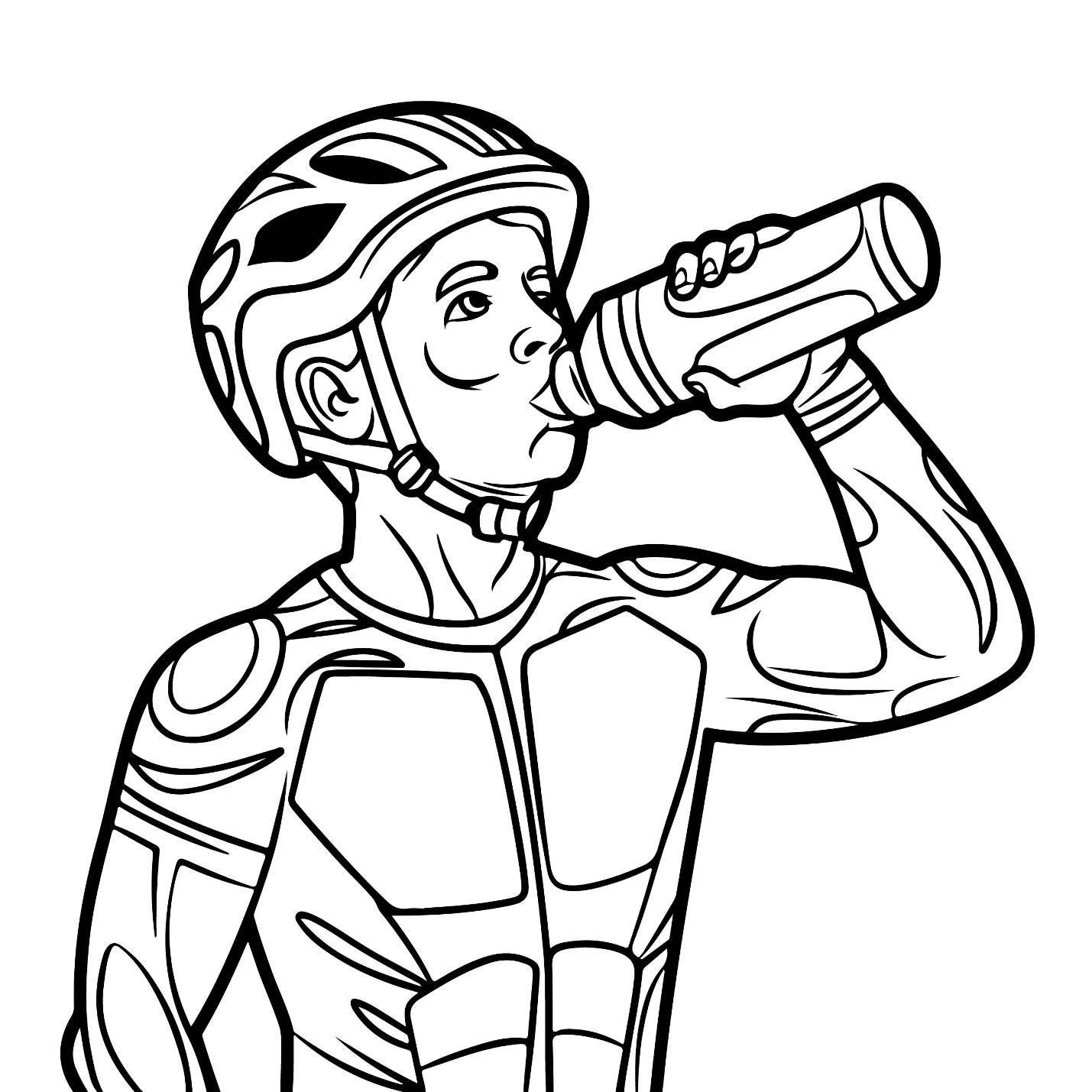 Desenhos de Motocross para colorir 34