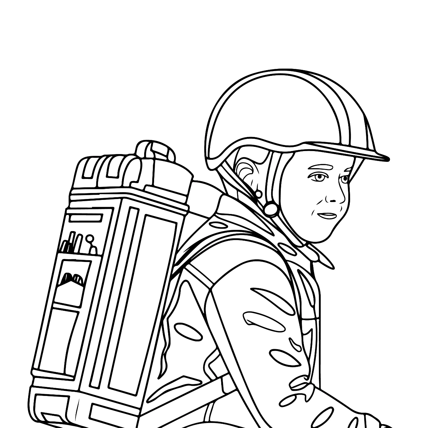 Desenhos de Motocross para colorir 39