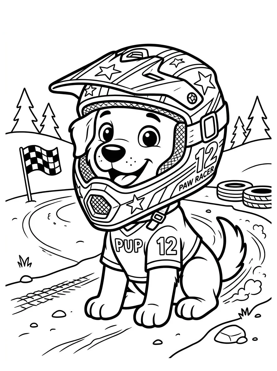 Desenhos de Motocross para colorir 67