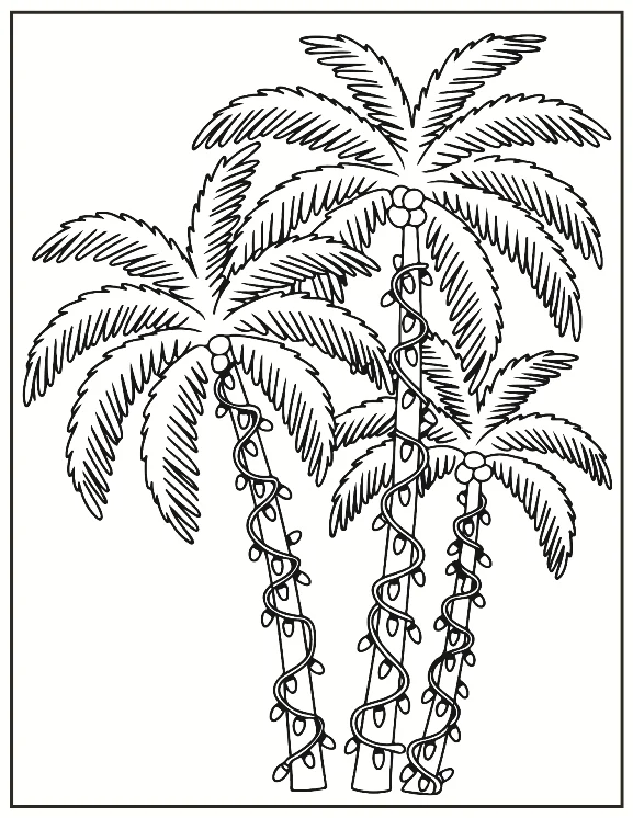 Desenhos de Natal para colorir 100