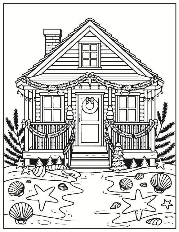 Desenhos de Natal para colorir 102