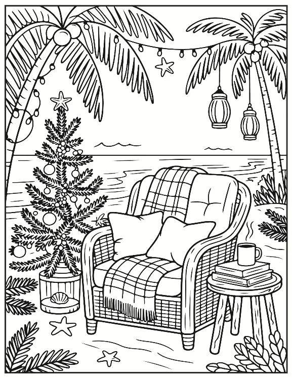 Desenhos de Natal para colorir 104