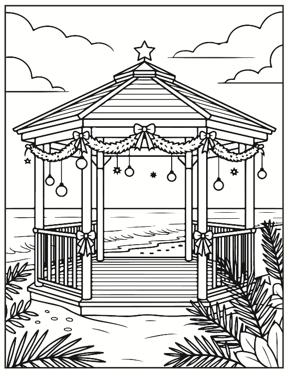 Desenhos de Natal para colorir 107