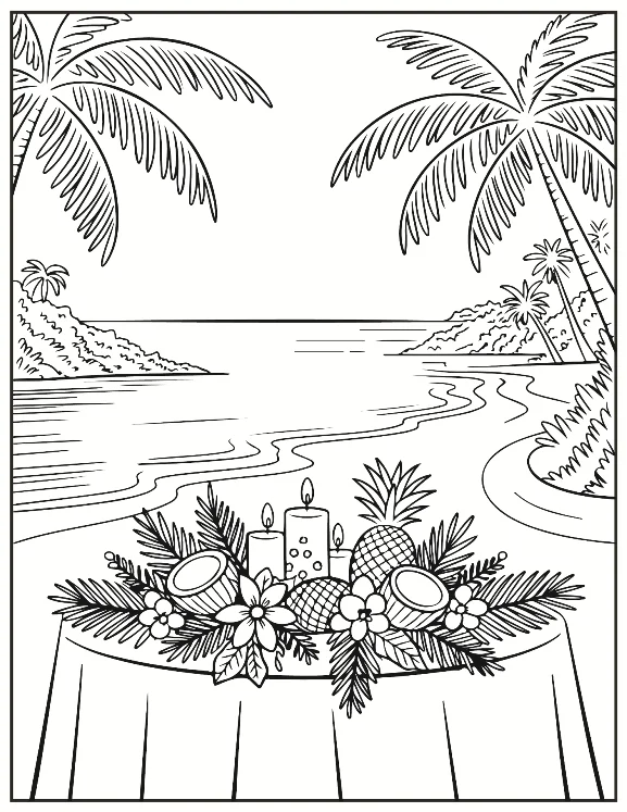 Desenhos de Natal para colorir 108