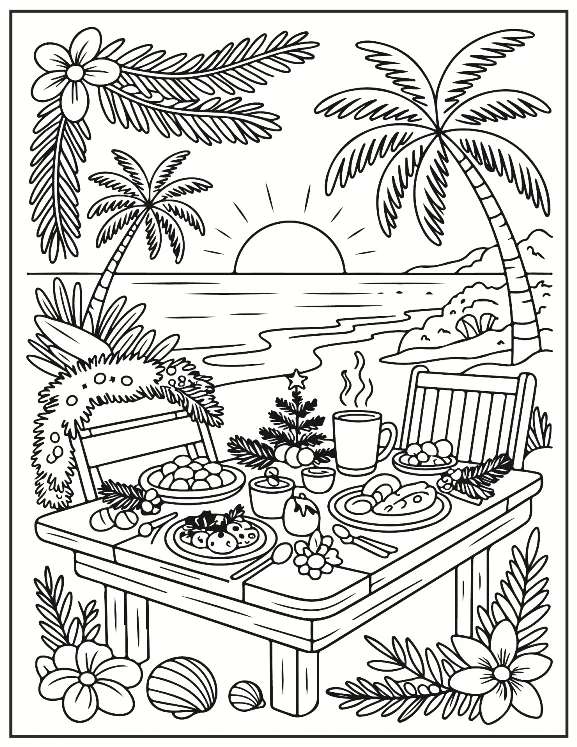 Desenhos de Natal para colorir 109