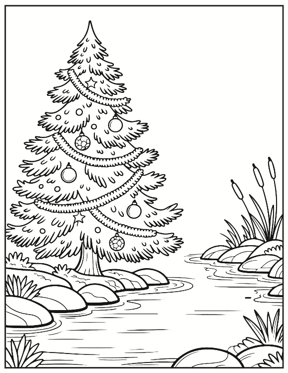 Desenhos de Natal para colorir 116