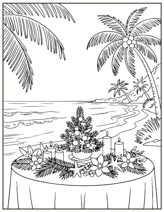 Desenhos de Natal para colorir 117