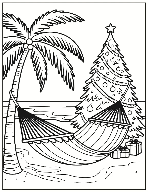 Desenhos de Natal para colorir 120