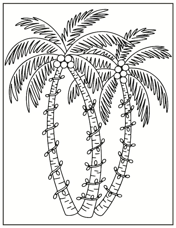 Desenhos de Natal para colorir 121