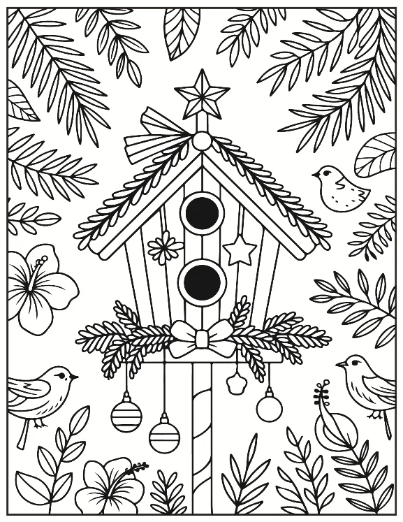 Desenhos de Natal para colorir 123