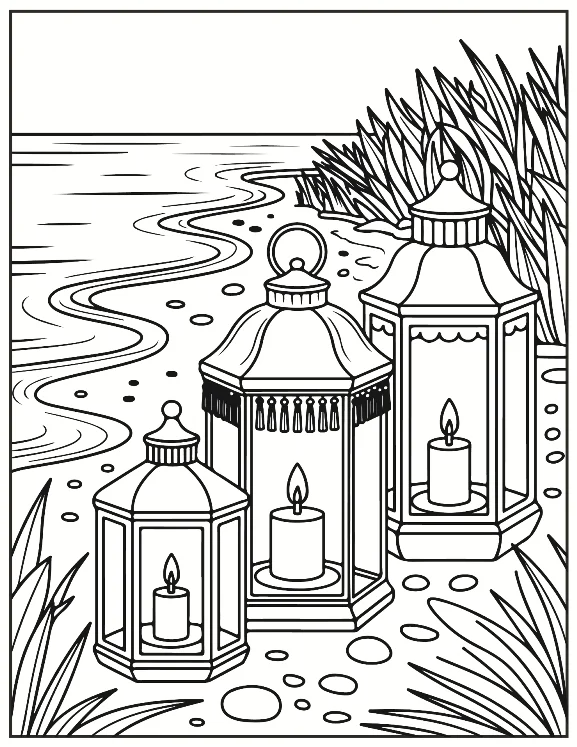 Desenhos de Natal para colorir 125