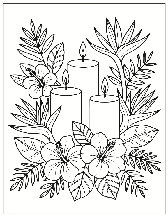 Desenhos de Natal para colorir 129