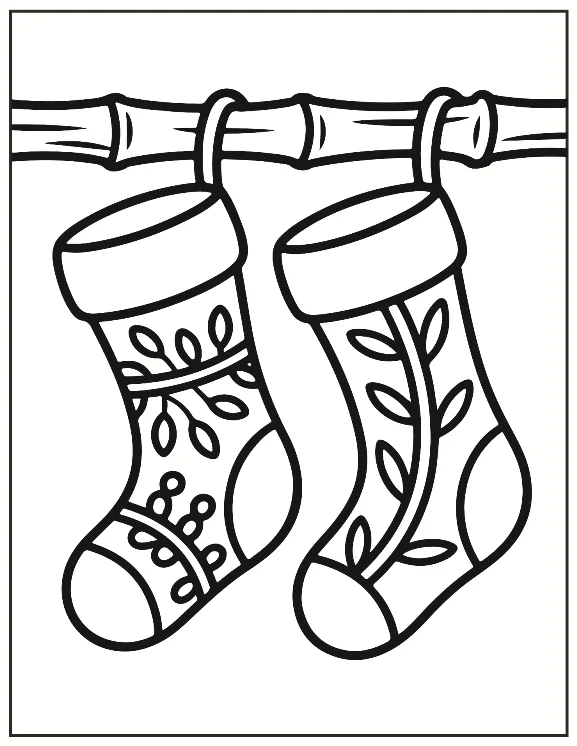 Desenhos de Natal para colorir 134