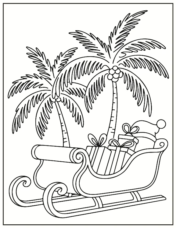 Desenhos de Natal para colorir 137