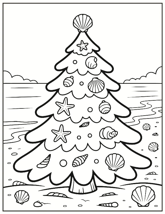 Desenhos de Natal para colorir 138