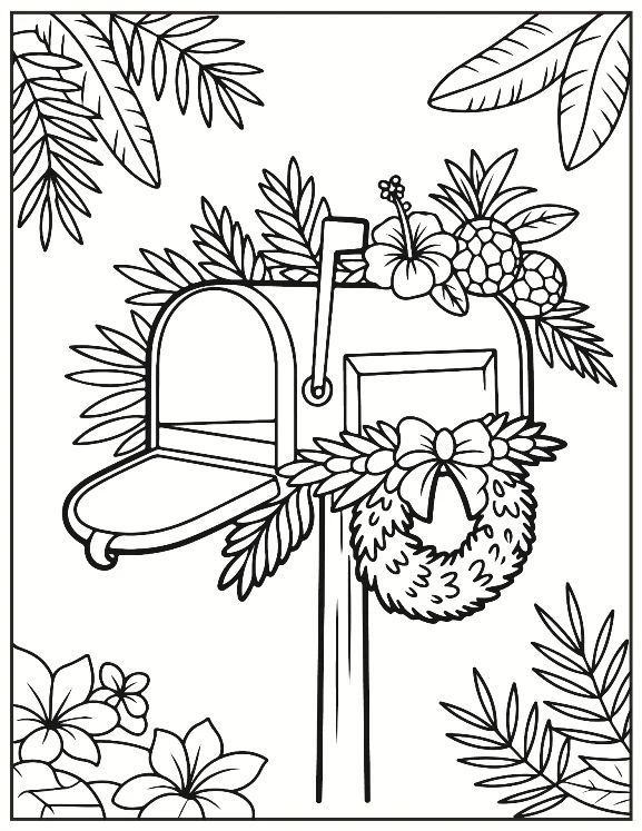 Desenhos de Natal para colorir 141
