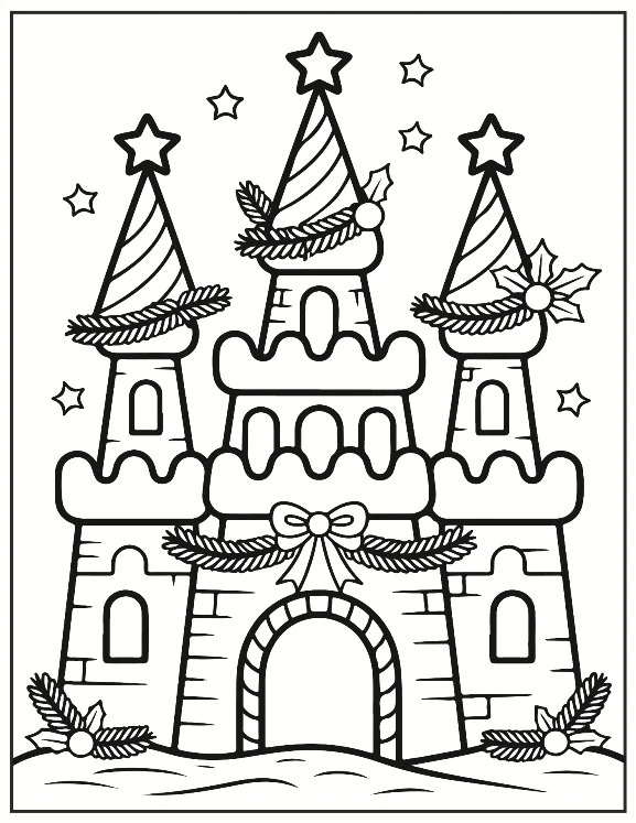 Desenhos de Natal para colorir 143