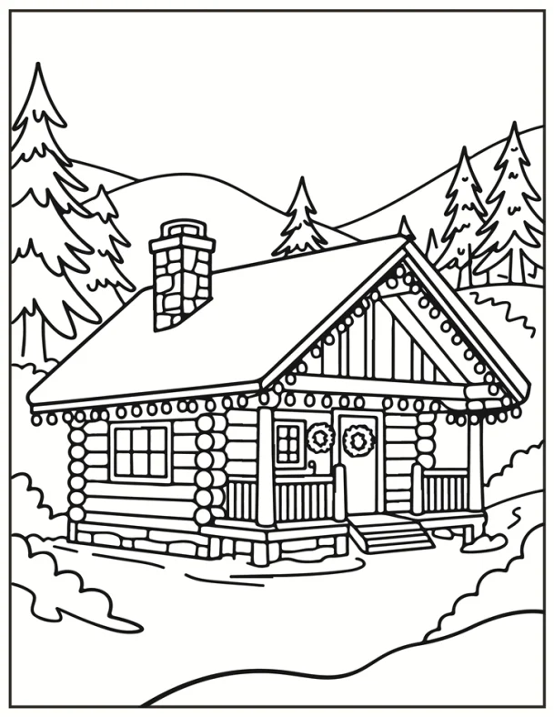 Desenhos de Natal para colorir 146
