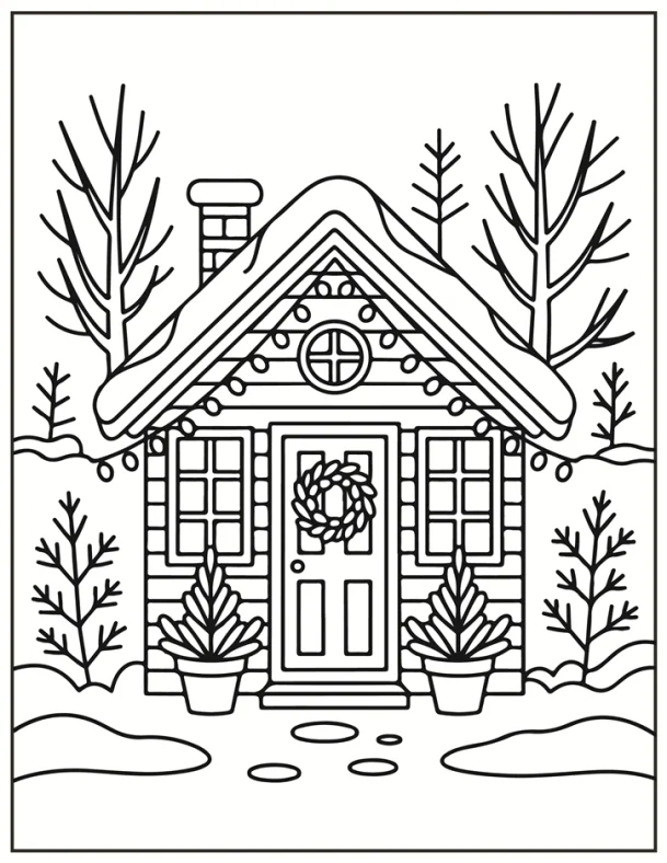 Desenhos de Natal para colorir 148