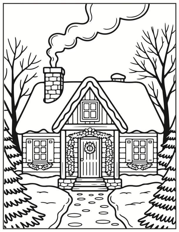 Desenhos de Natal para colorir 149