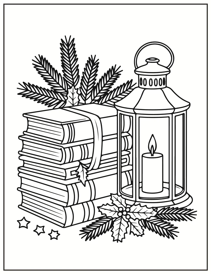 Desenhos de Natal para colorir 15