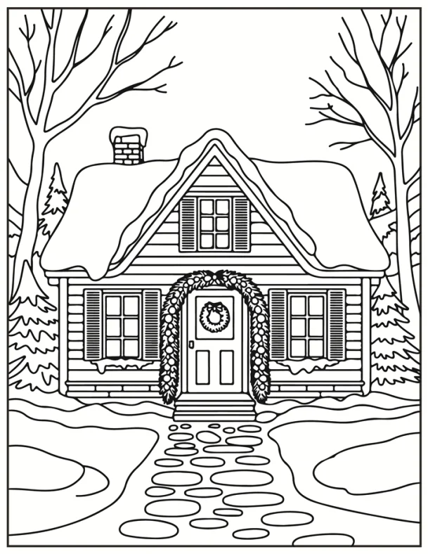 Desenhos de Natal para colorir 150