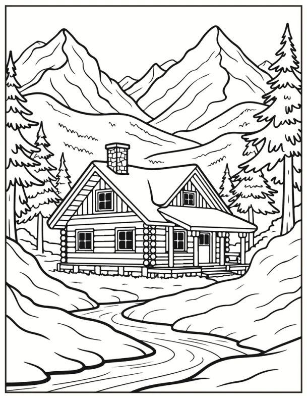 Desenhos de Natal para colorir 155